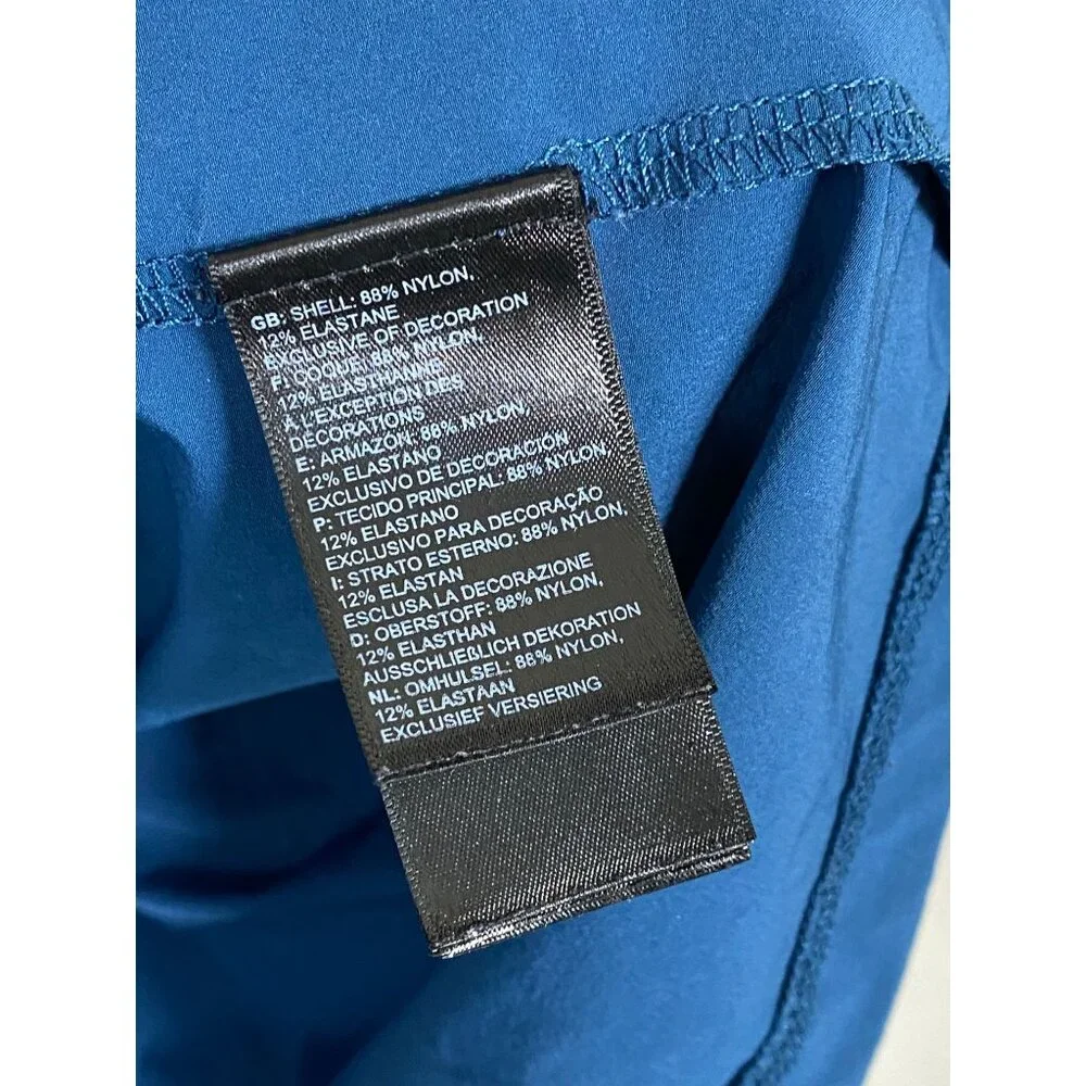 The North Face Nylon Blend‎ Short sleeve Shirt Men Size XXL Blue Outdoor Fishing